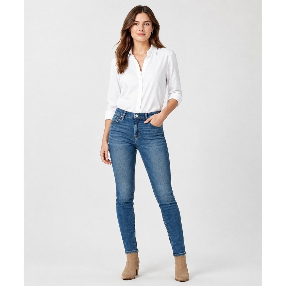 AMERICAN EAGLE Super Hi-Rise Legging Jeans Womens 2 Regular Blue Super Stretch